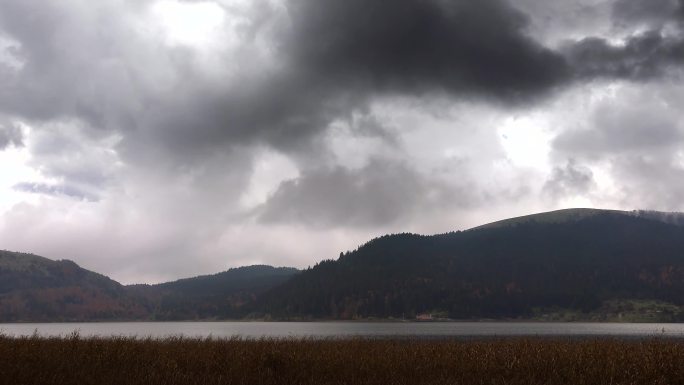 4k山林湖泊水库资源大山深处