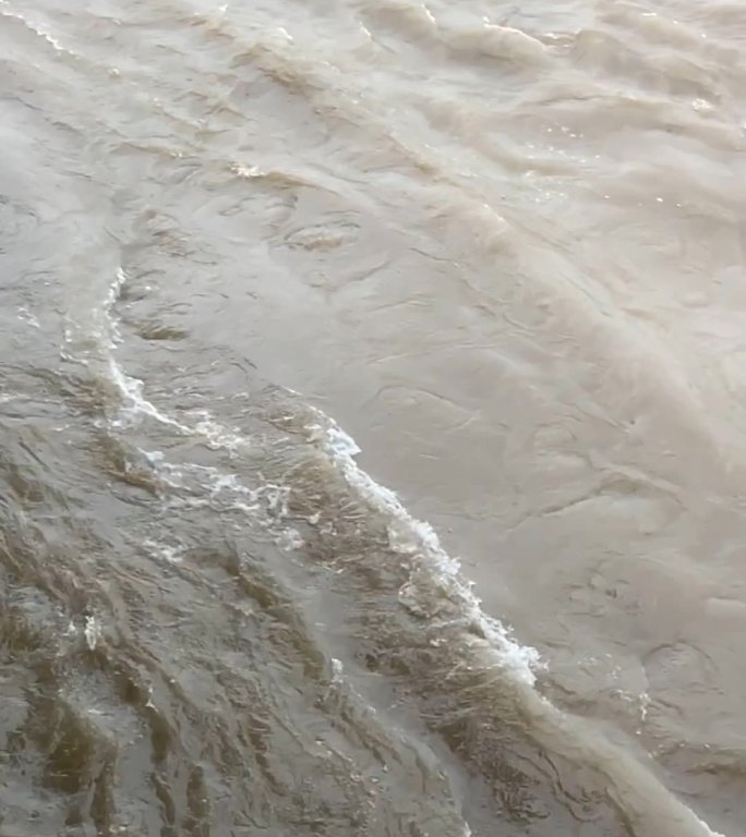 大渡河涨水8（1080P）慢镜头竖屏