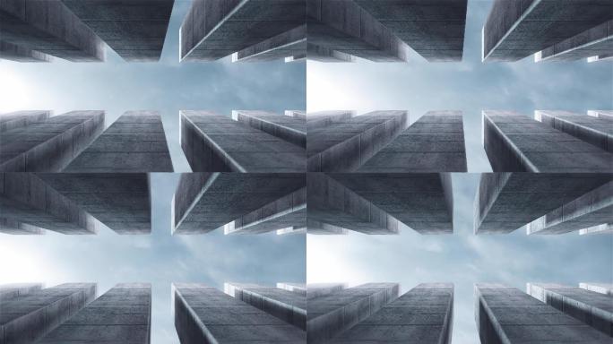 意向建筑光影动画AE模板