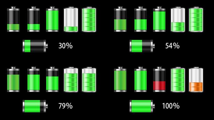 六组电池充电耗电