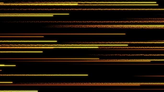 6K金色线条流线粒子光线+循环透明