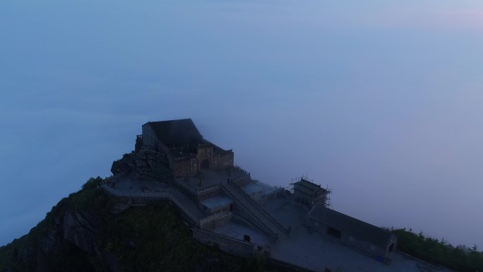 南岳衡山祝融峰云海