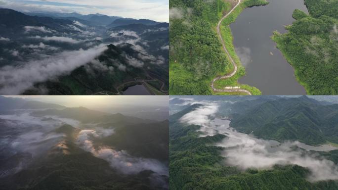 航拍，延时，风景，山河，山村，大气，合集