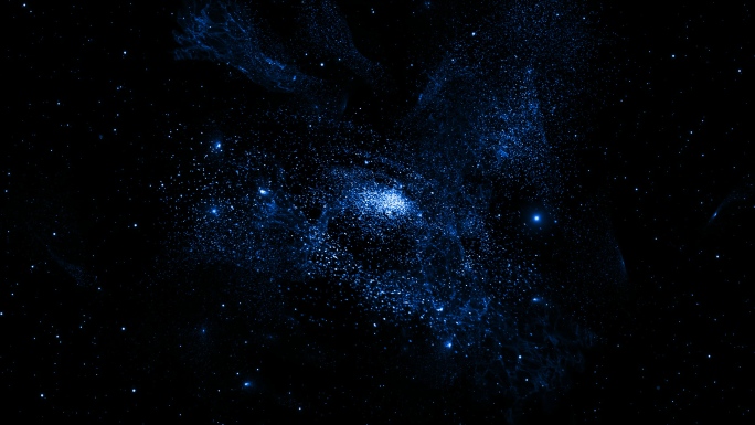 【4K宇宙背景】星空银河星云虚幻时空科技