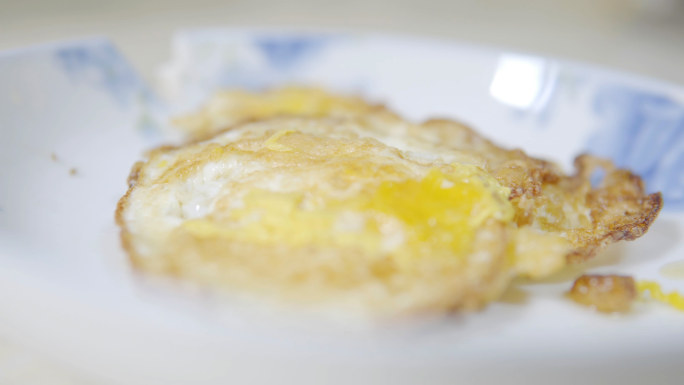 【4K】煎鸡蛋、荷包蛋