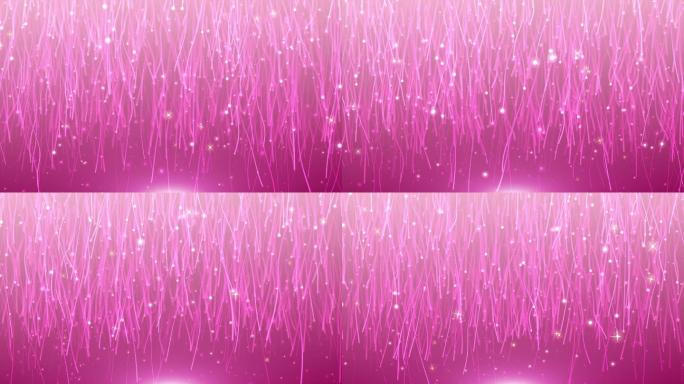 4K粉色唯美线条舞台循环