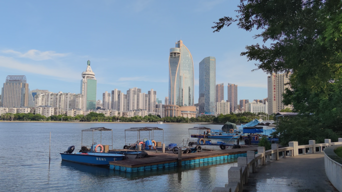 4K厦门筼筜湖清淤船