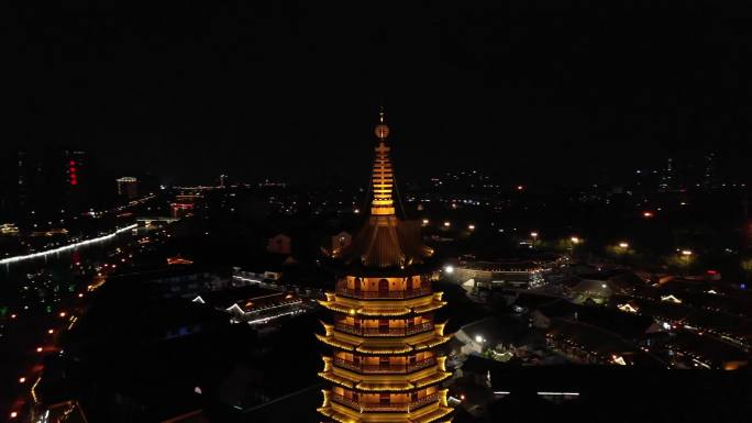 淮安里运河夜景