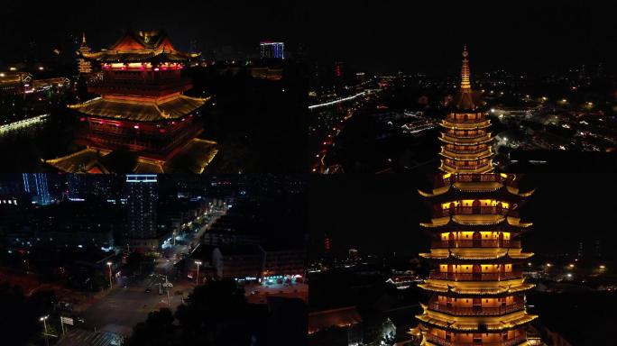 淮安里运河夜景