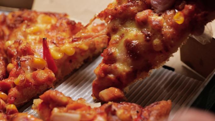 4K原创披萨美食至尊披萨pizza