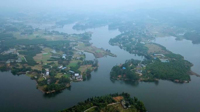 四川仁寿黑龙滩湿地