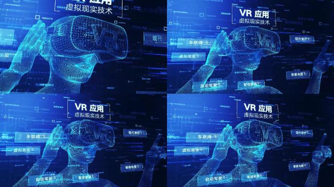 VR技术应用AE模板