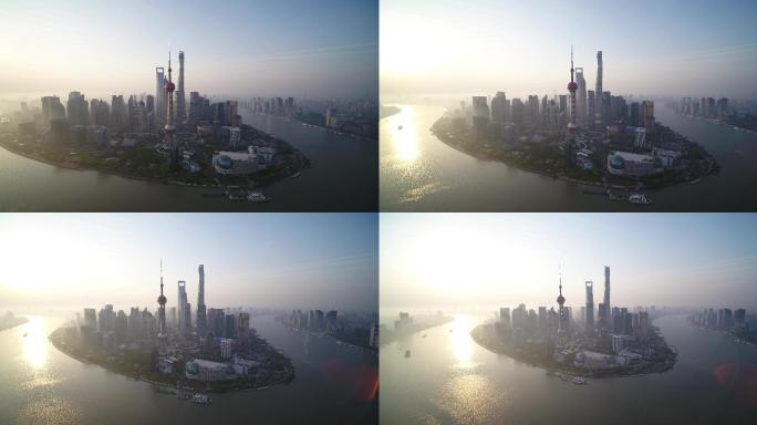 上海4k航拍原素材