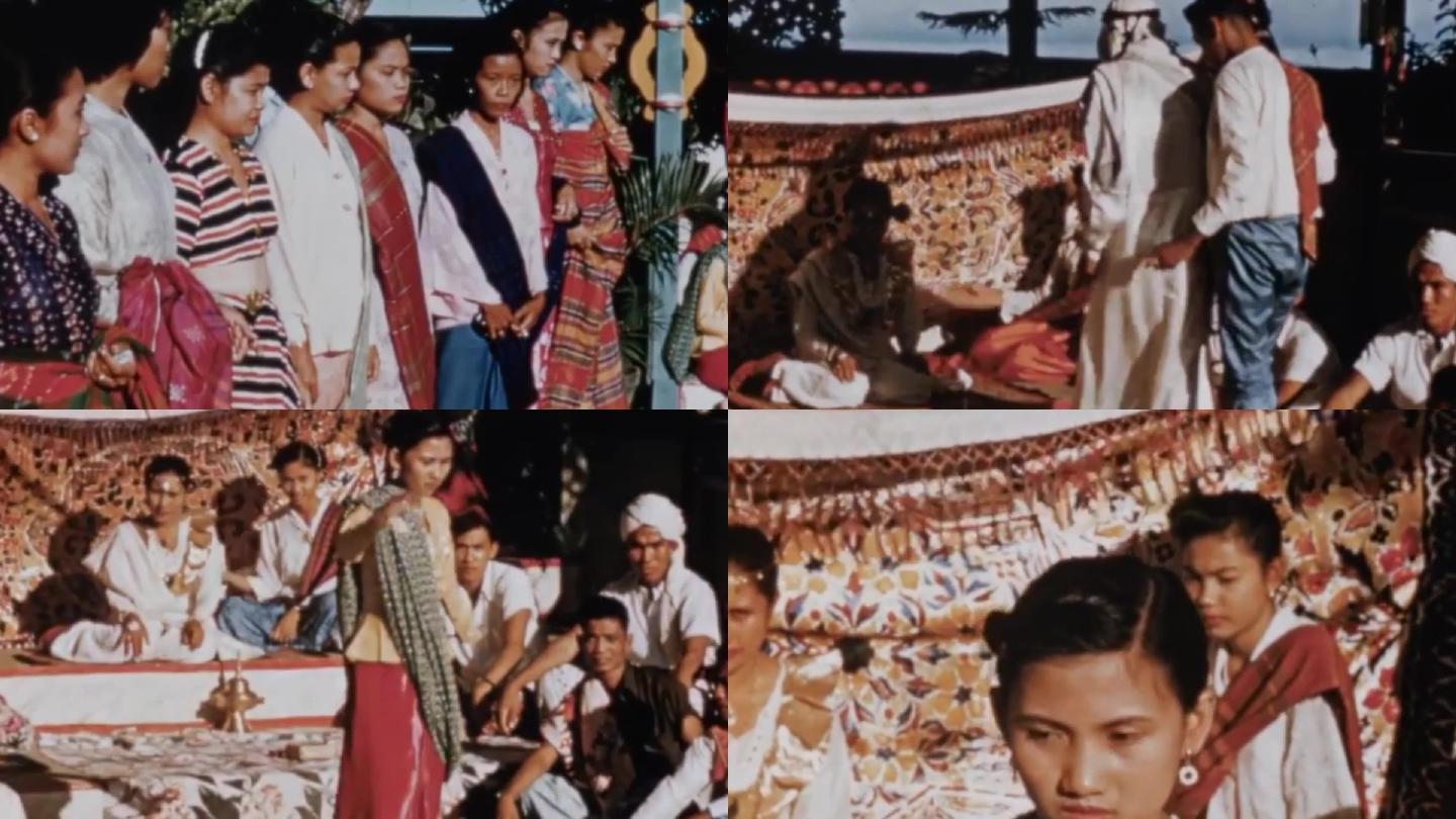 马尼拉菲律宾居民传统婚礼舞蹈典礼仪式文化