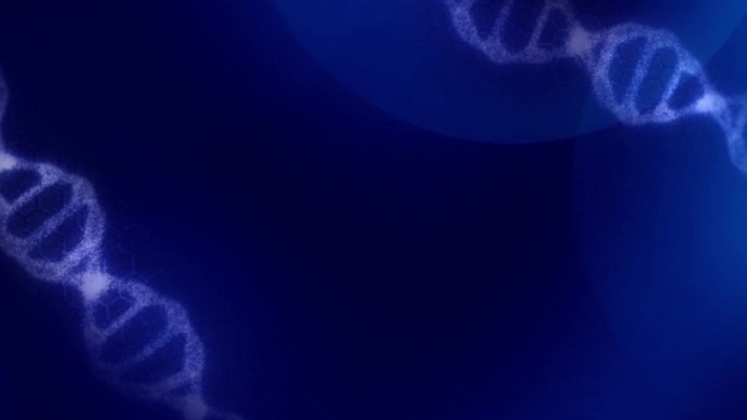 蓝色简洁医学DNA背景板