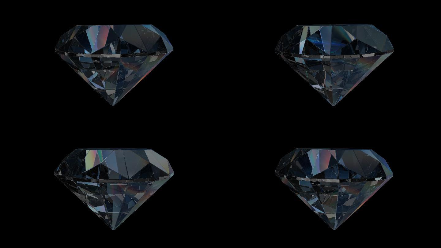 4K钻石水晶反光