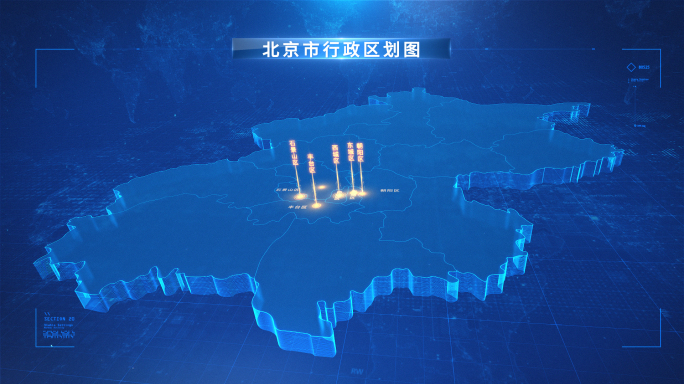 北京市区划地图