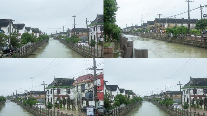 雨天南方小镇