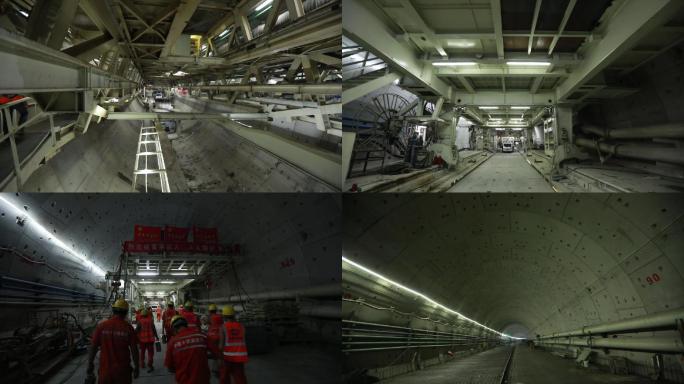 南京长江第五大桥隧道施工