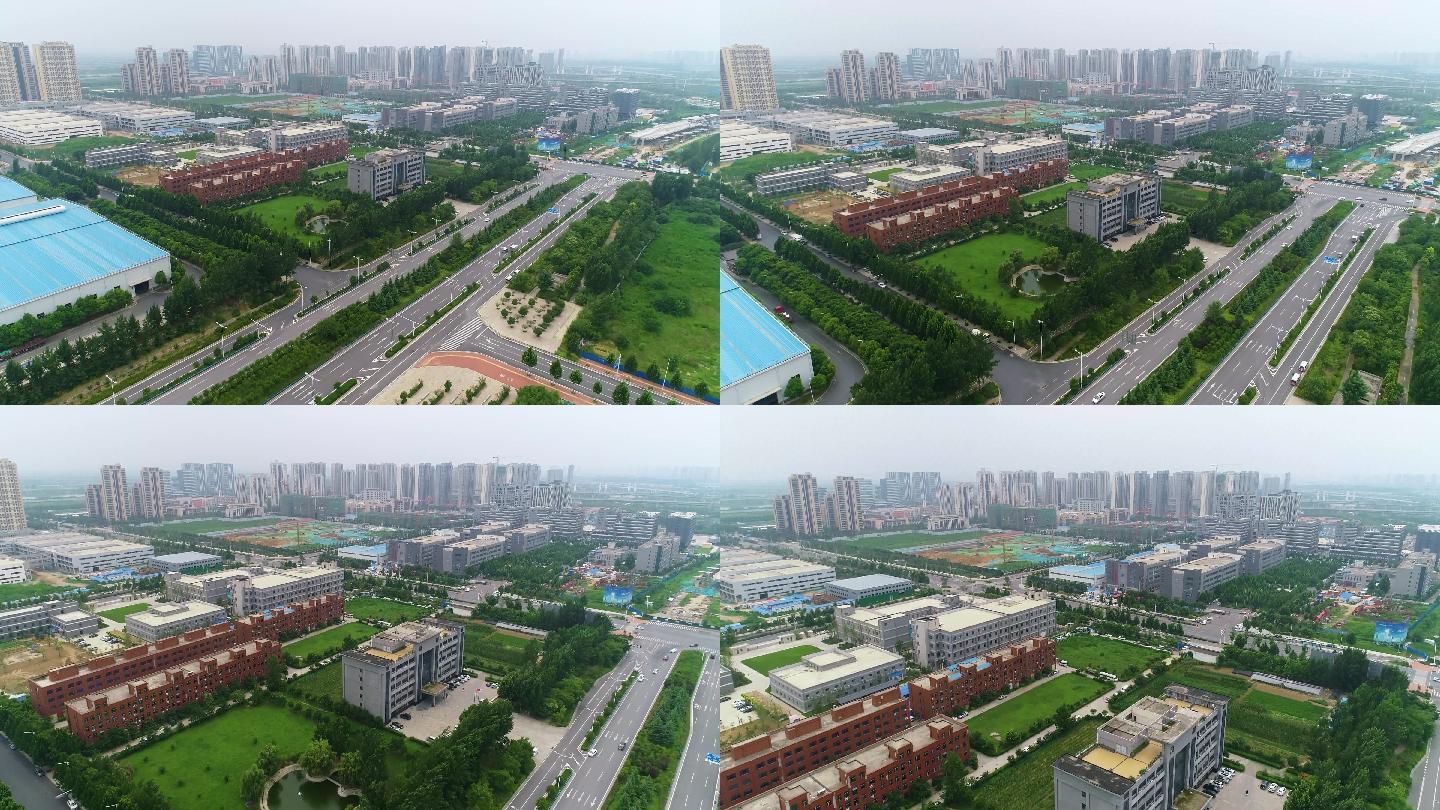 郑州滨河国际新城航拍（4K50帧）