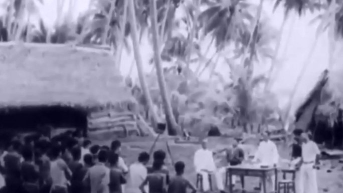 30年代海南岛乡村村庄农民贫穷贫困生活