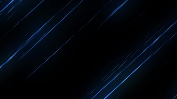 4款4K蓝色科技速度线条光线（循环）