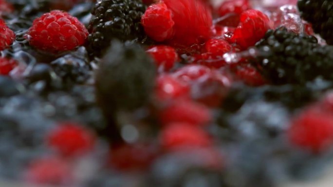 树莓桑葚新鲜水果覆盆子
