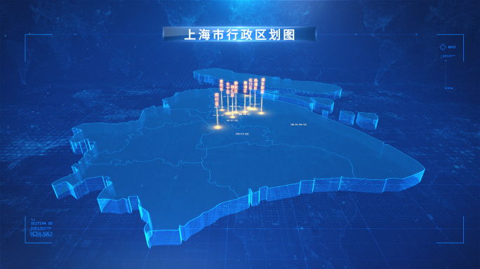 上海市区划地图
