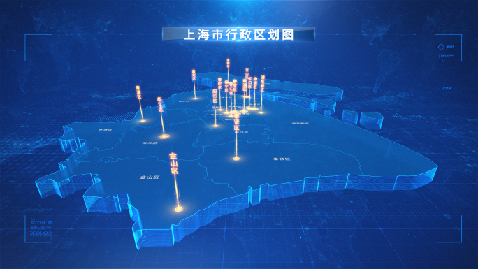 上海市区划地图