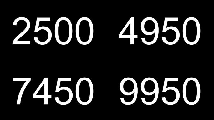 数字增长5