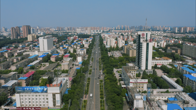 【4K】濮阳市城市航拍