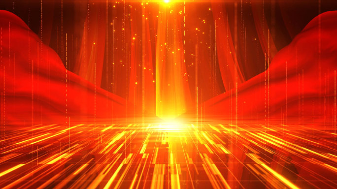 红色背景-无缝循环