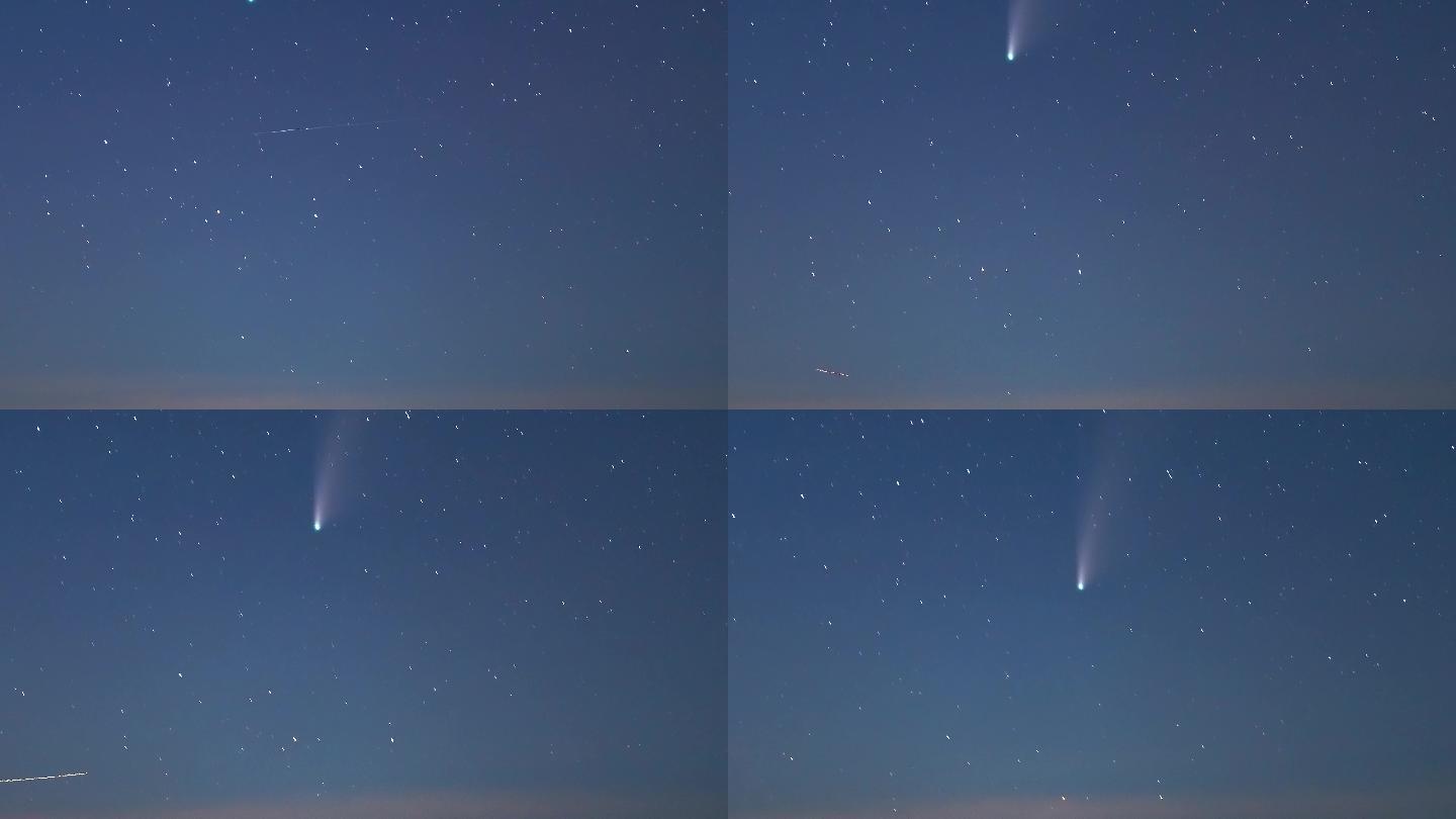 彗星C/2020F3延时摄影