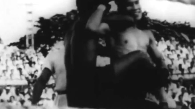 40年代泰国民族传统文化泰拳擂台比赛风俗