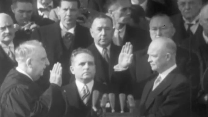 1953年美国艾森豪威尔总统就职典礼欢庆