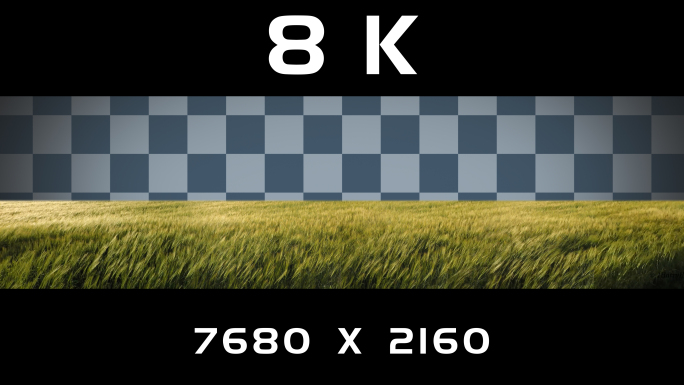 【8K】风吹草地