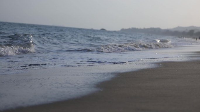 海滩海水海边海浪