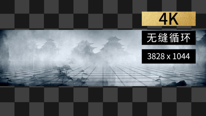 4K中国古风游戏动态背景循环-3