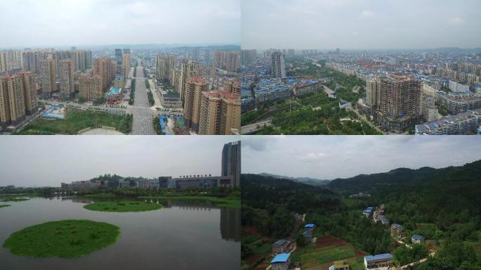 广安市岳池视频素材