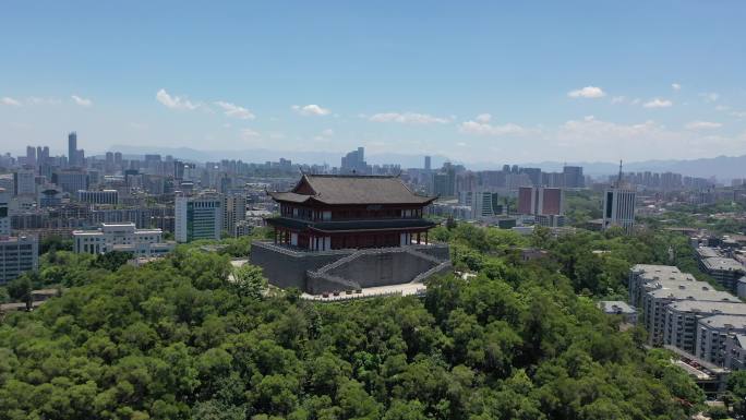 镇海楼屏山公园福建福州都市城市