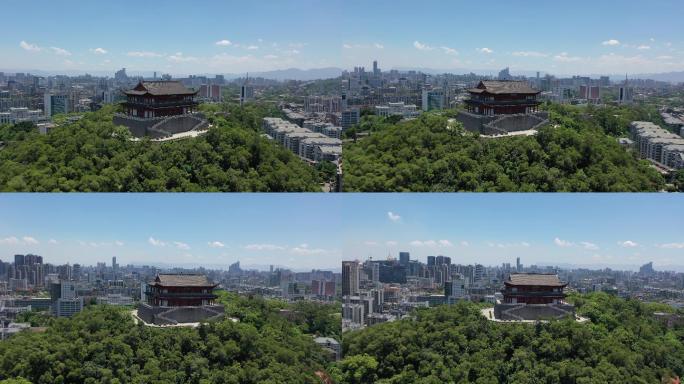 镇海楼屏山公园福建福州都市城市