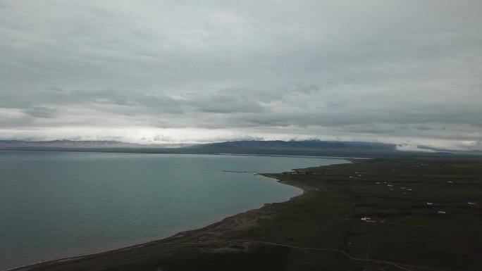 青海湖2.7k无人机航拍
