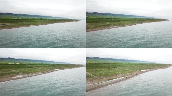 2.7k青海湖自然风光航拍素材