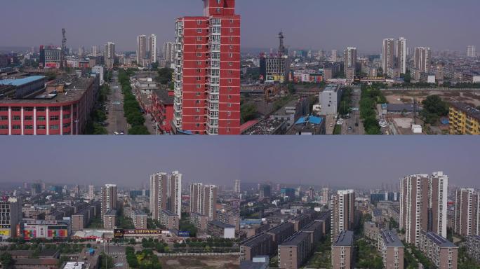 4K-原素材-忻州市新建东街