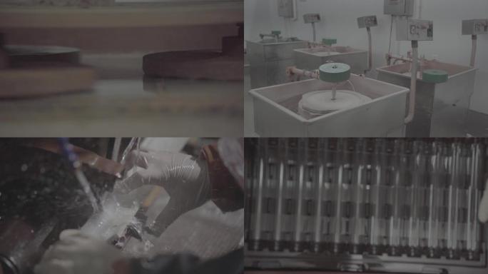 玻璃试管镜片生产过程——索尼（LOG灰）
