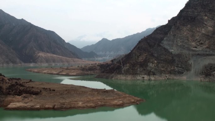 洮河风光延时日出高原水库洮砚之乡河流山谷