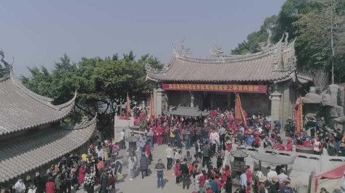 福建莆田湄洲岛妈祖海岛海景海