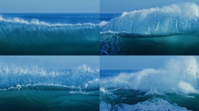 大气震撼的海浪
