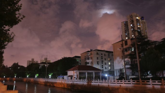 桃浦河夜景