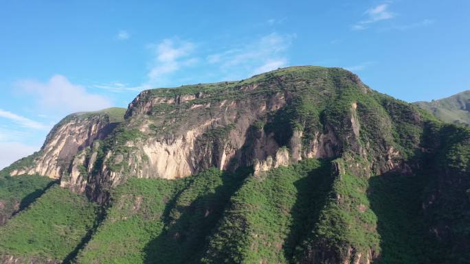 甘肃平凉崆峒山夏季风光航拍